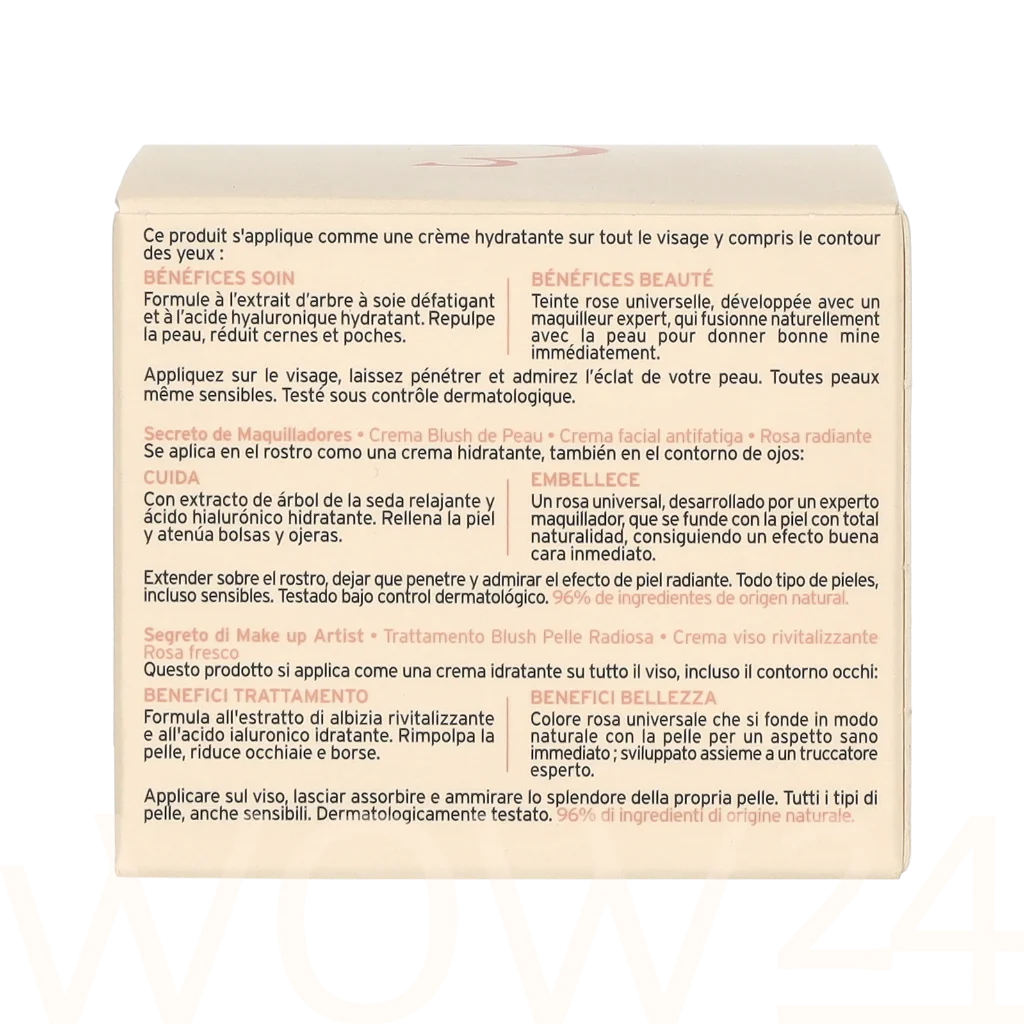 Embryolisse Embryolisse Radiant Complexion Cream Rose Glow 50 ml natūrali veido odos priežiūros priemonė