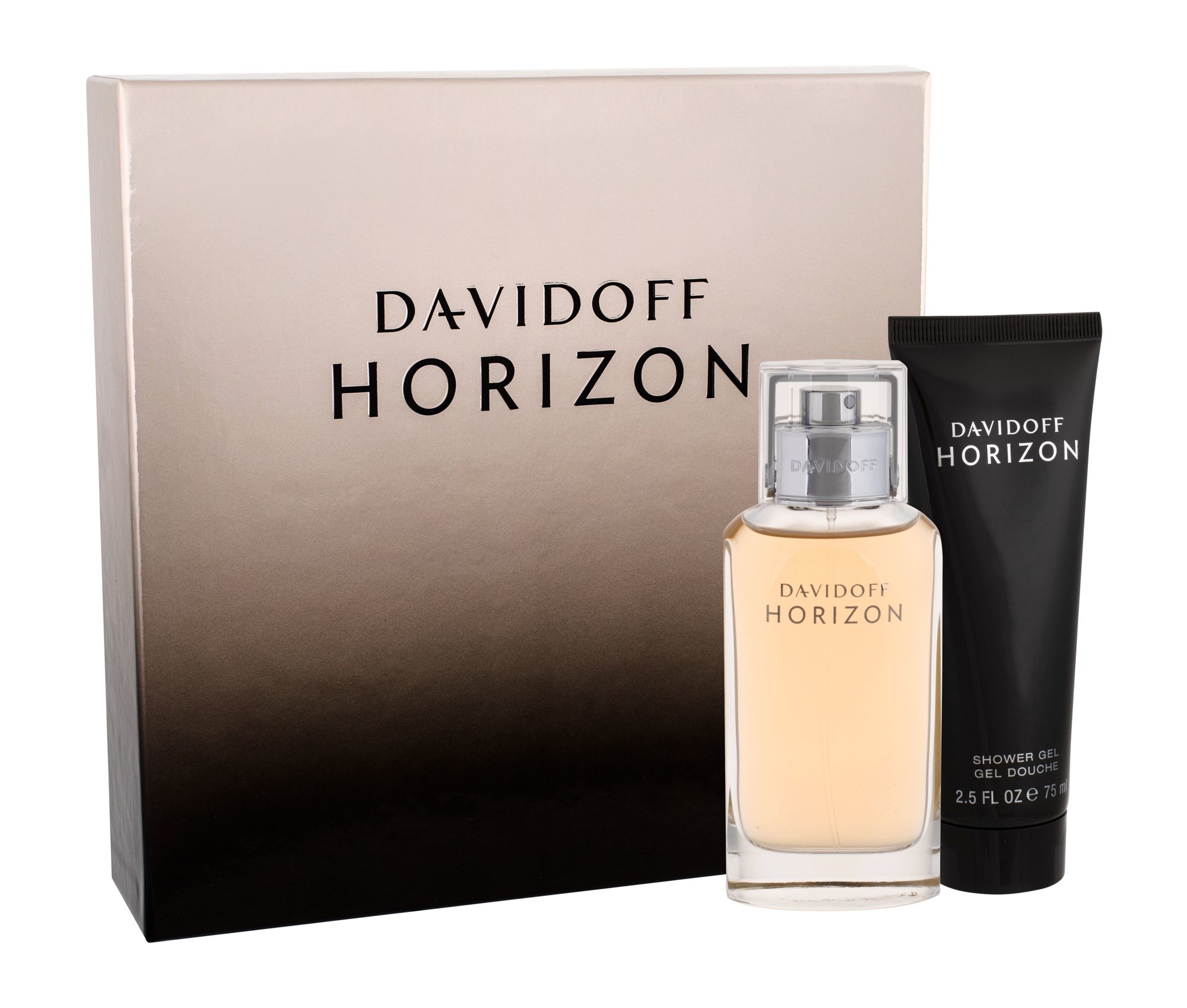 Davidoff Horizon 75ml Edt 75 ml + Shower Gel 75 ml Kvepalai Vyrams EDT Rinkinys