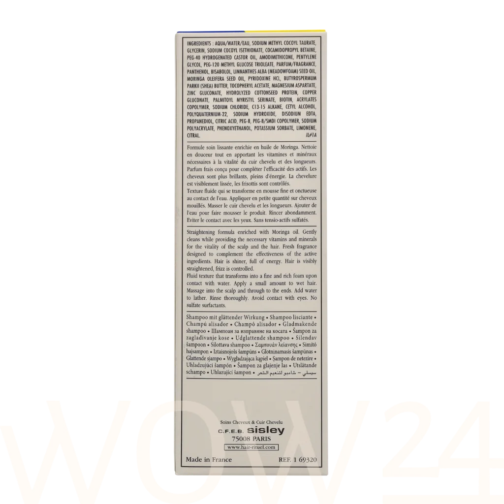 Sisley Sisley Hair Rituel Revitalizing Straightening Shampoo 200 ml NI&Scaron;INIAI &scaron;ampūnas
