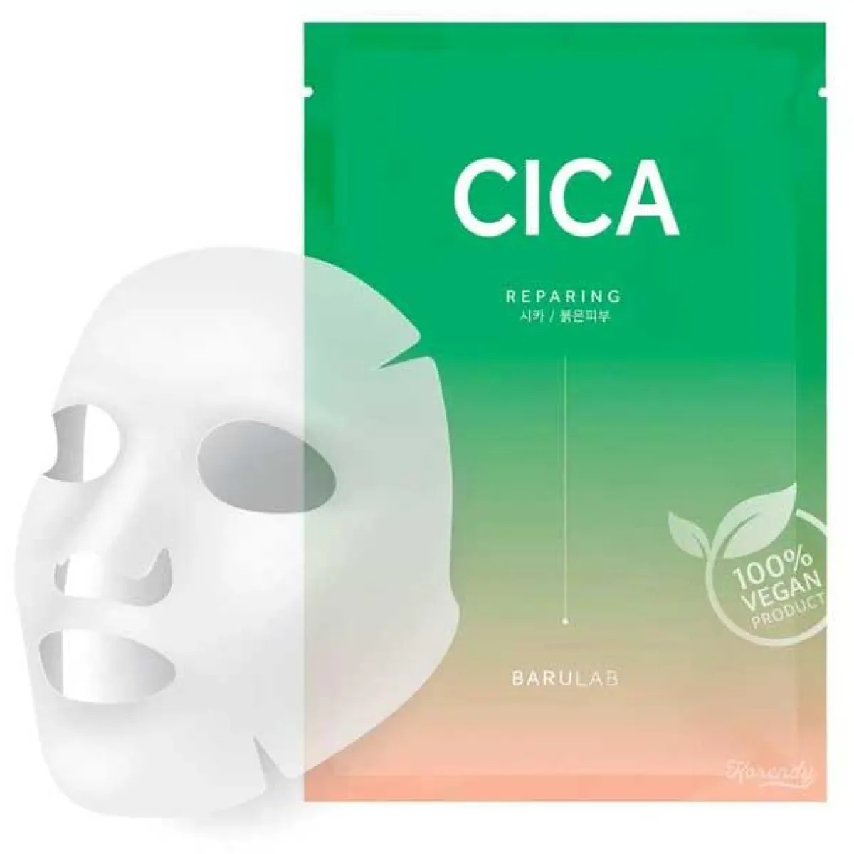 Barulab Cica Repairing Face Mask Veido kaukė