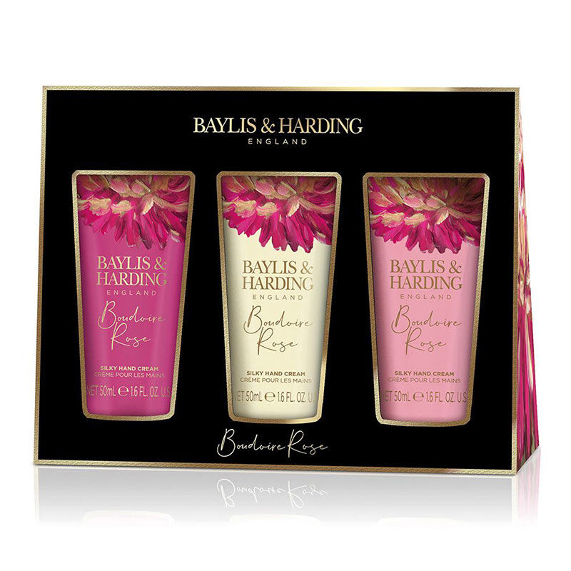 Baylis & Harding Boudoire Rose Gift Set rankų kremas