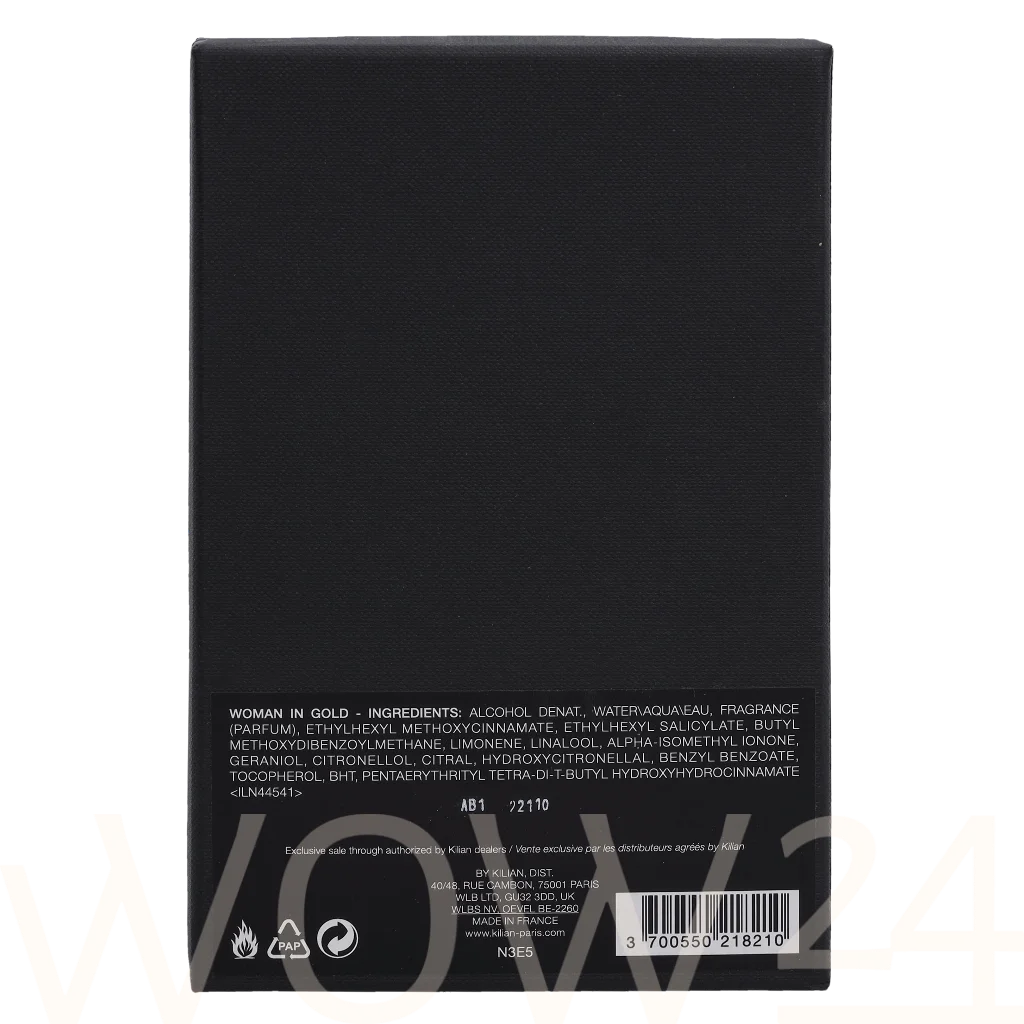Kilian Kilian Woman In Gold Edp Spray 50 ml kvepalai Moterims EDP