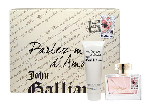 John Galliano Parlez-Moi d´Amour 50ml Edt 50ml + 125ml Body lotion Kvepalai Moterims EDT Rinkinys