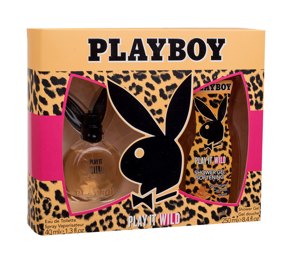 Playboy Play It Wild 40ml Edt 40 ml + Shower Gel 250 ml Kvepalai Moterims EDT Rinkinys (Pažeista pakuotė)