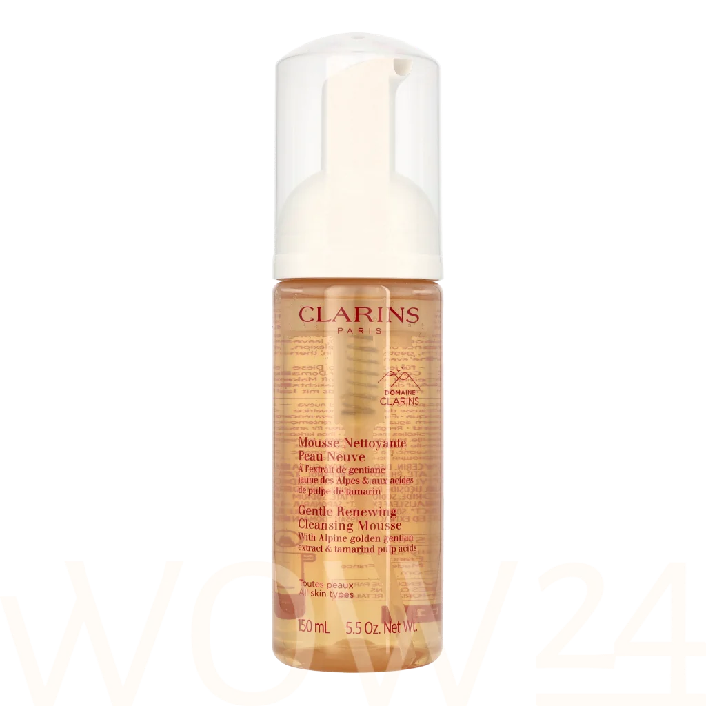 Clarins Gentle Renewing Cleansing Mousse w/Pump 150 ml