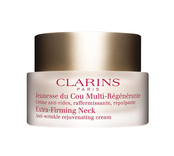 Clarins Extra Firming Neck Anti-Wrinkle Rejuvenating Cream 50ml kremas kaklui/dekolte Testeris