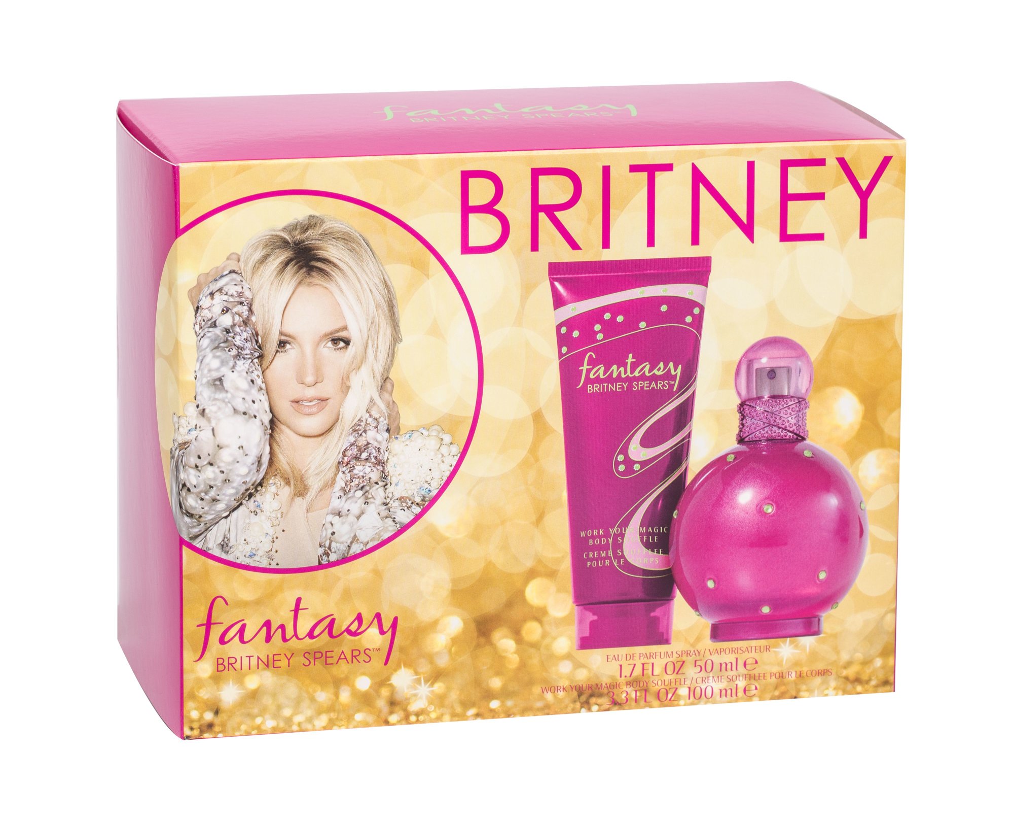 Britney Spears Fantasy 50 ml EDP 50 ML + BODY CREAM 100 ML Kvepalai Moterims EDP
