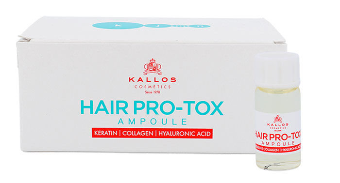 Kallos Cosmetics Hair Pro-Tox Ampoule 60ml plaukų serumas