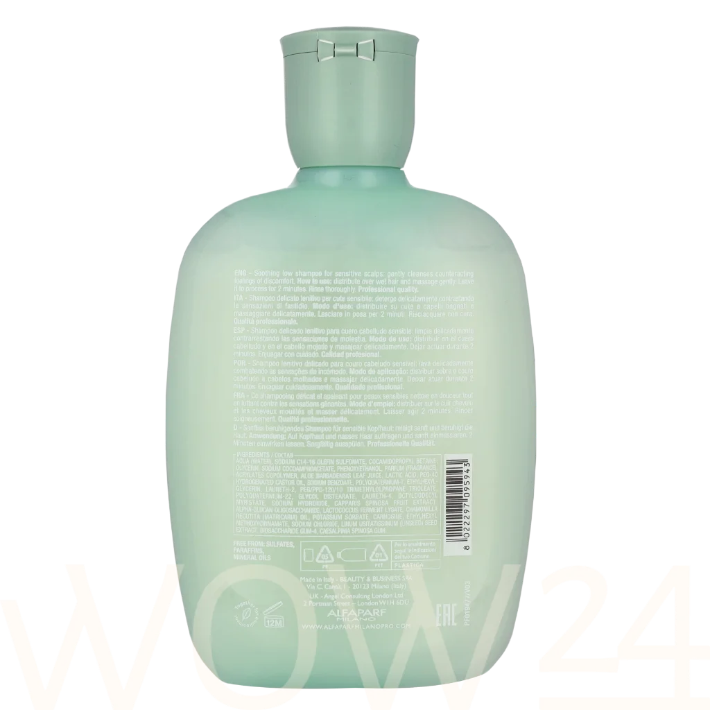 Alfaparf Alfaparf Semi Di Lino Scalp Relief Calming Shampoo 250 ml &scaron;ampūnas