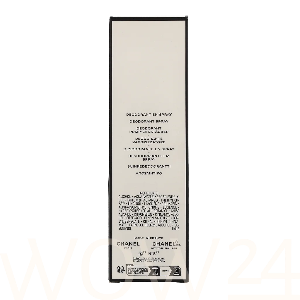 Chanel Chanel No 5 The Deodorant Spray 100 ml dezodorantas