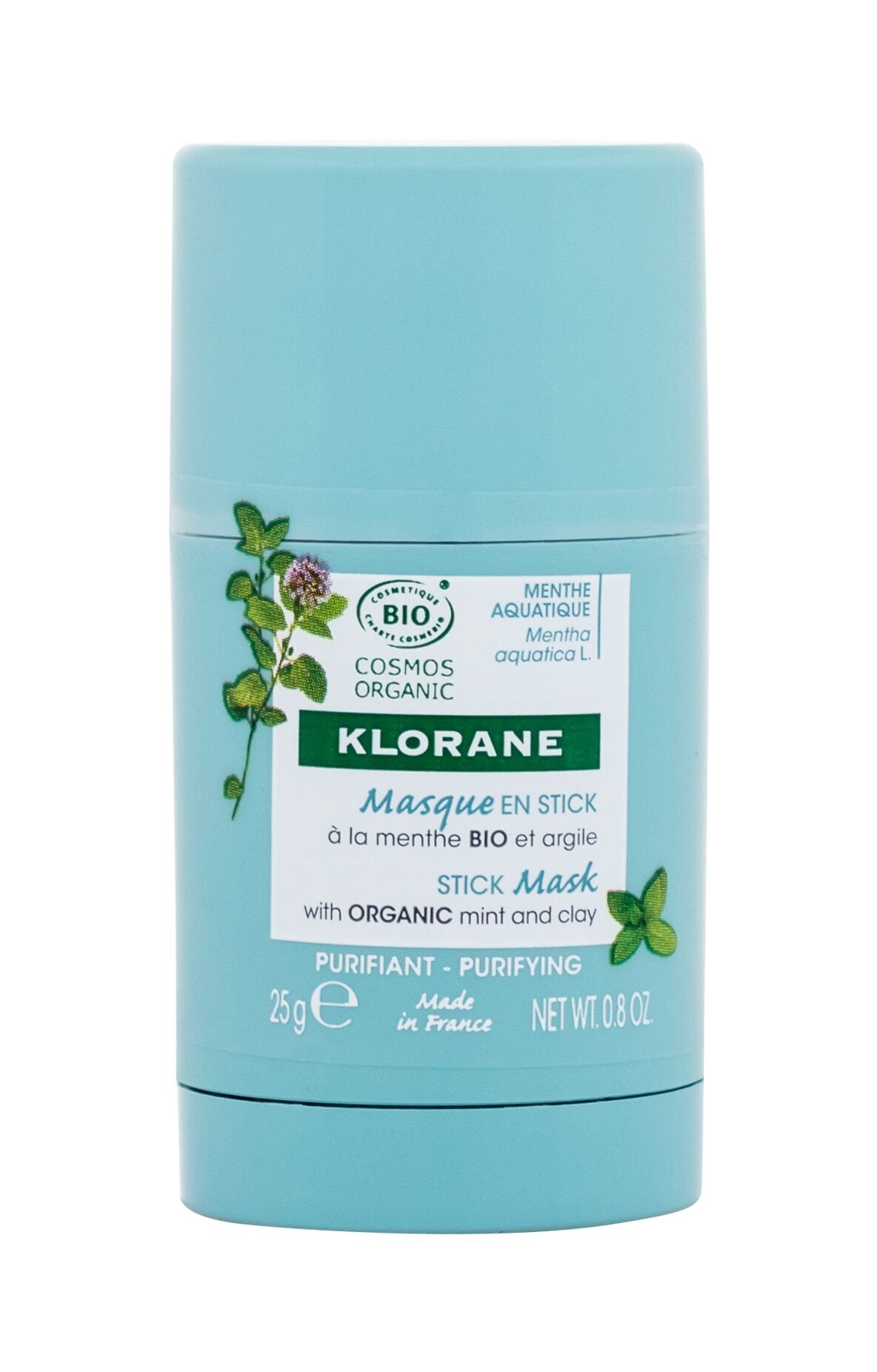 Face mask for combination to oily skin Organic Mint (Stick Mask) 25 g