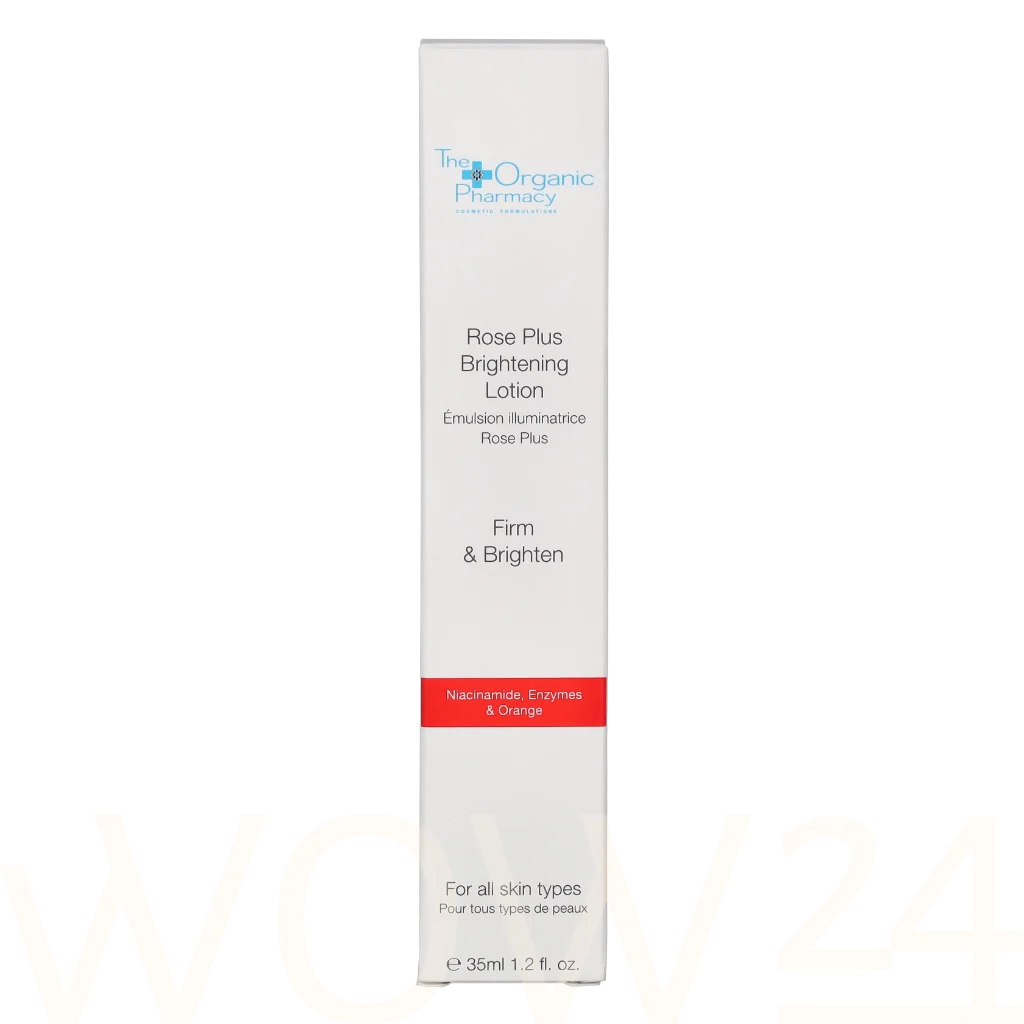 The Organic Pharmacy The Organic Pharmacy Rose Plus Brightening Complex natūrali veido odos priežiūros priemonė
