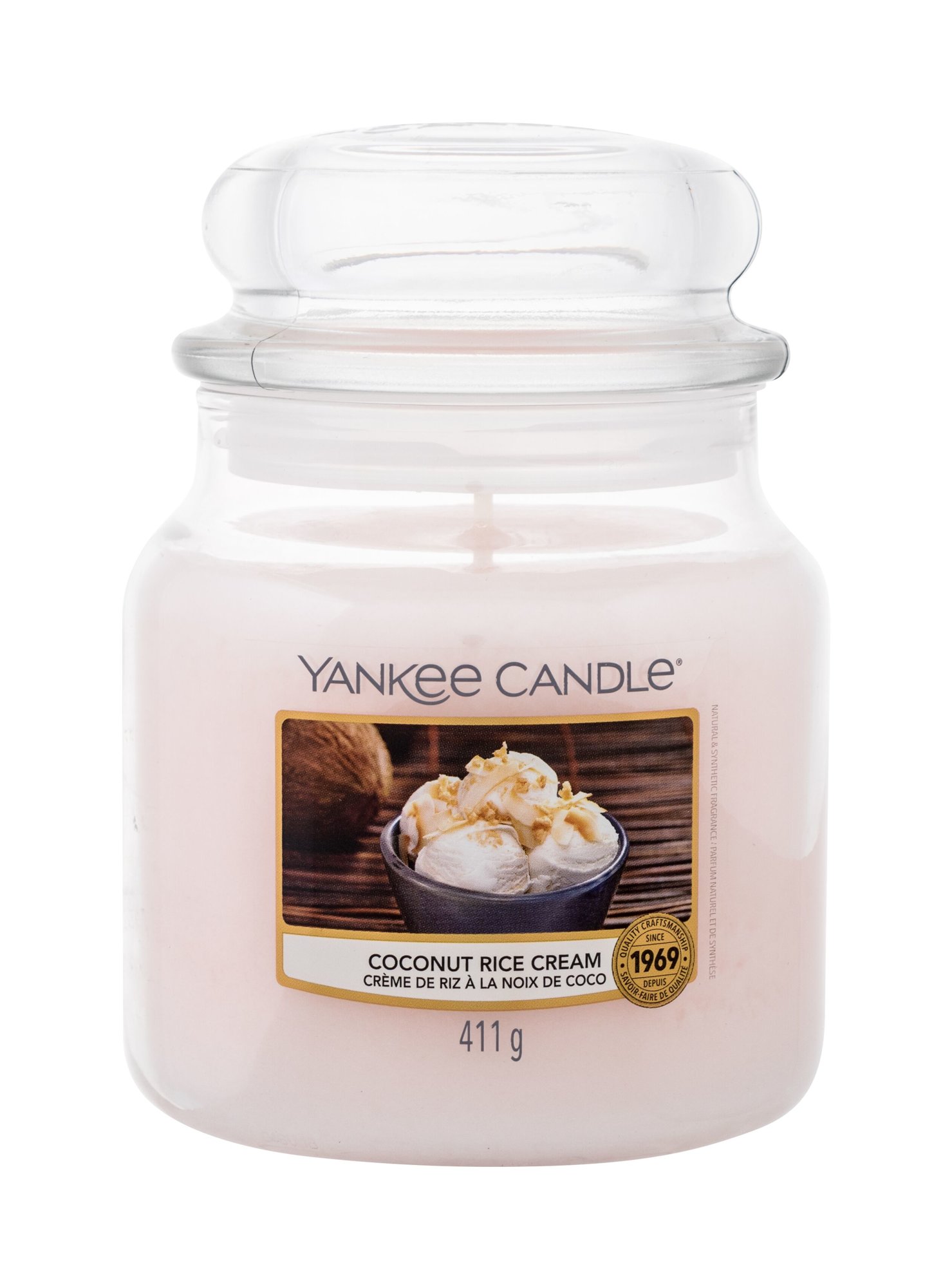 Yankee Candle Coconut Rice Cream 411g Kvepalai Unisex Scented Candle