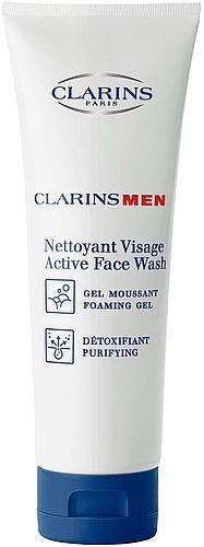 Clarins Men Active Face Wash 125ml veido putos Testeris