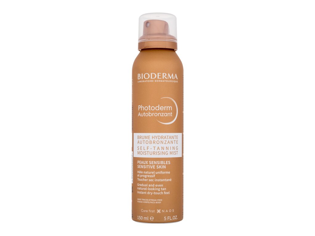 Bioderma Photoderm Autobronzant Self-Tanning Moisturising Mist Savaiminio įdegio piemonė 150 ml Damaged box
