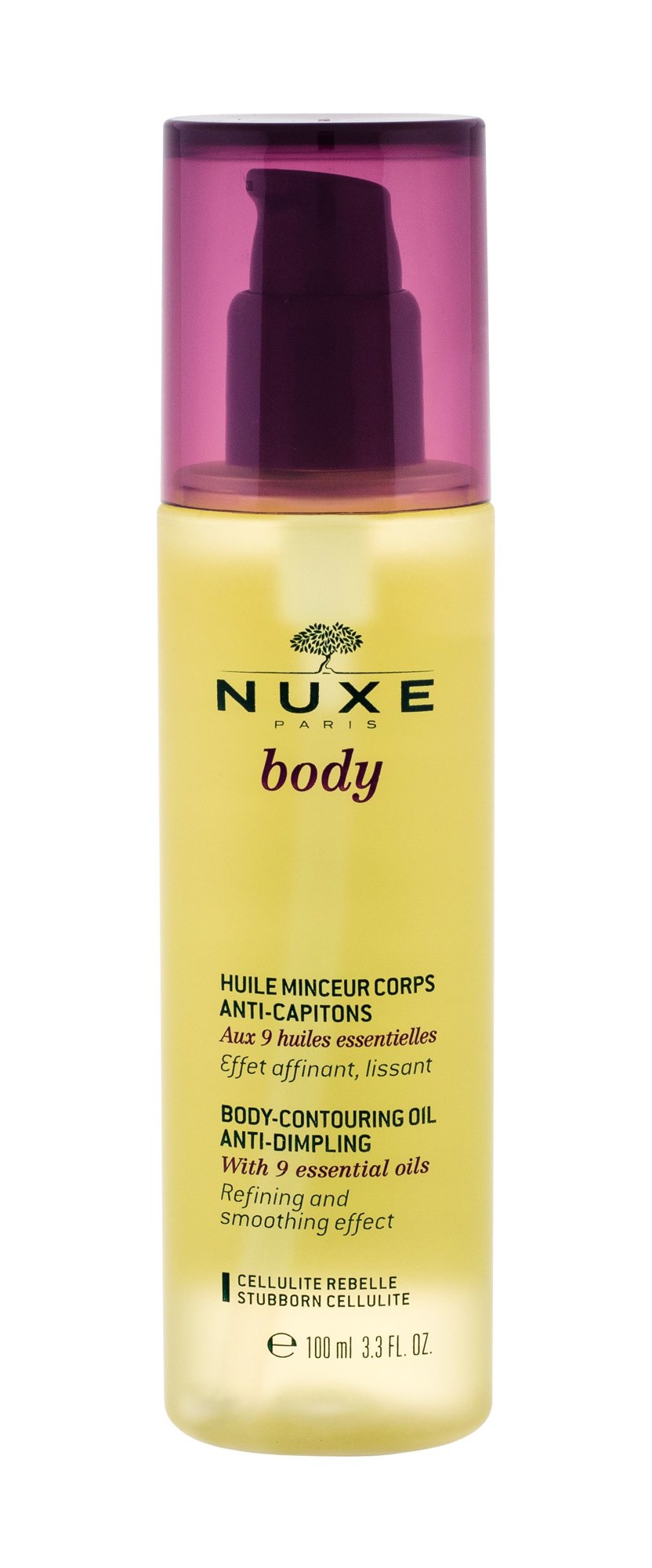 Nuxe Body Care Body-Contouring Oil Anti-Dimpling 100ml priemonė celiulitui ir strijoms