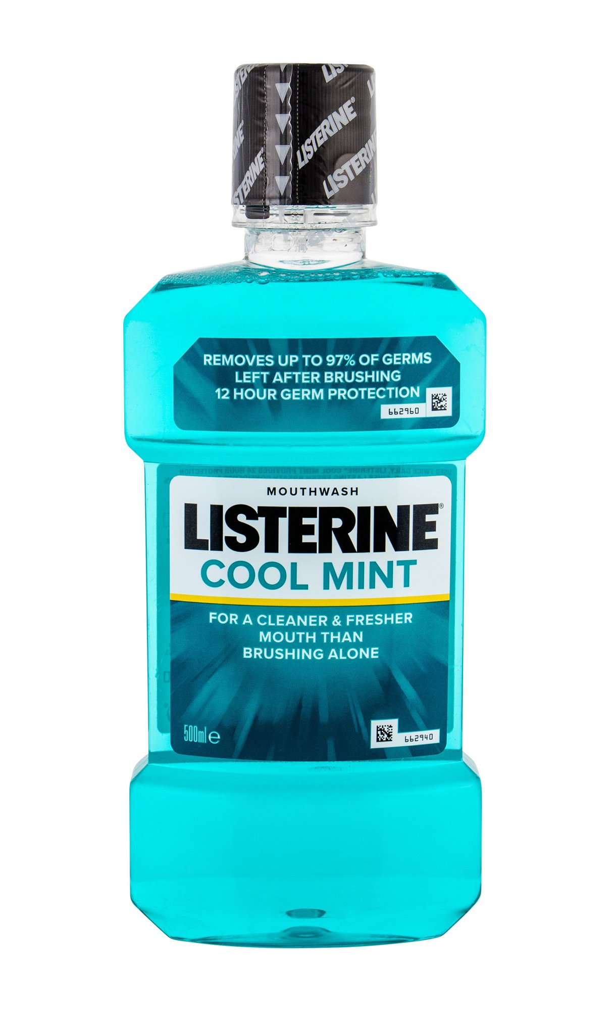 Listerine Mouthwash Cool Mint 500ml dantų skalavimo skystis
