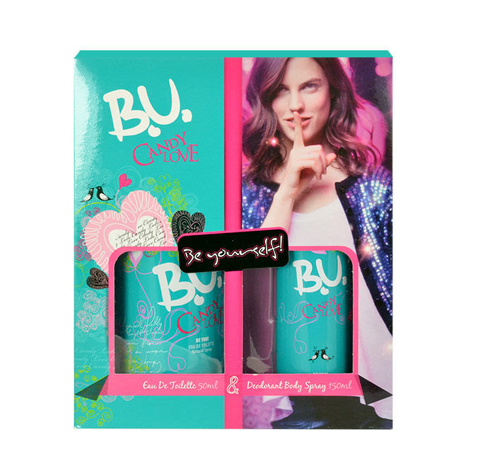 B.U. Candy Love 50ml Edt 50ml + 150ml Deodorant Kvepalai Moterims EDT Rinkinys