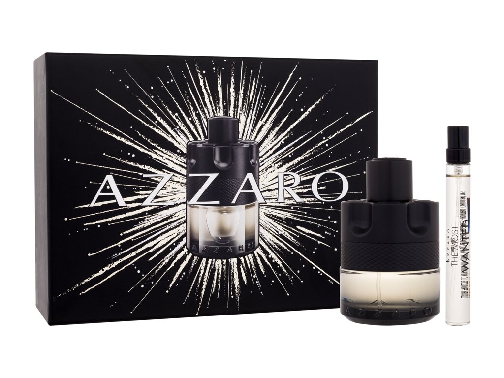 Azzaro The Most Wanted Intense Eau De Toilette 50 ml Edt 50 ml + Edt 10 ml Set