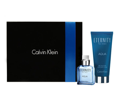 Calvin Klein Eternity Aqua 50ml Edt 50ml + 100ml Shower gel Kvepalai Vyrams EDT Rinkinys