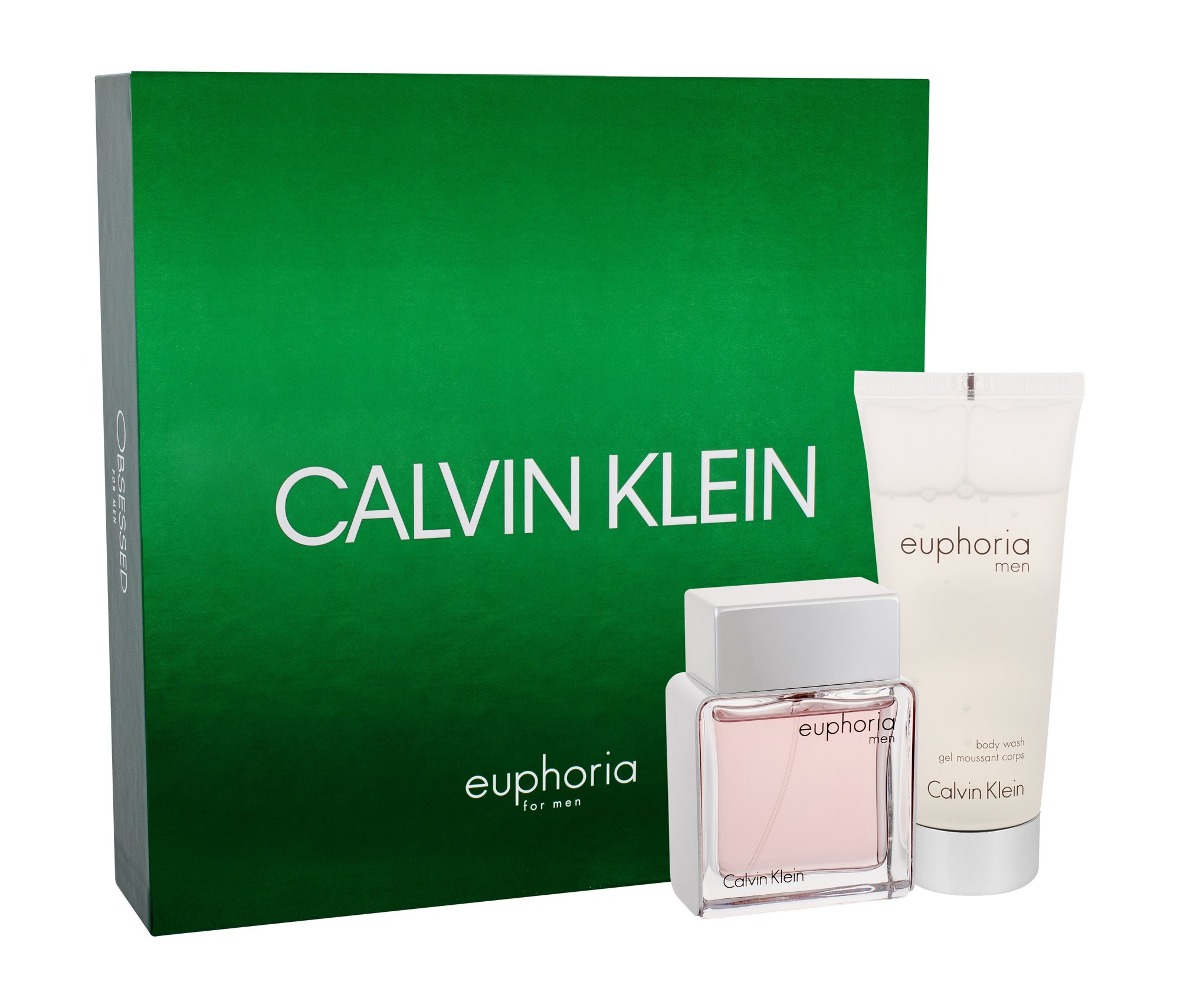 Calvin Klein Euphoria 50ml  + 100ML SHOWER GEL Kvepalai Vyrams EDT