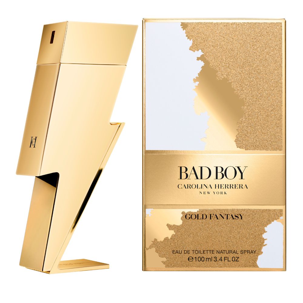 Carolina Herrera Bad Boy Gold Fantasy 100ml kvepalai Vyrams EDT