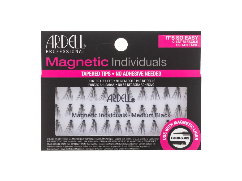 Ardell Magnetic Individuals 36vnt dirbtinės blakstienos (Pažeista pakuotė)