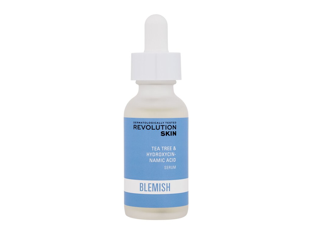 Revolution Skincare Blemish Tea Tree & Hydroxycinnamic Acid Serum Veido serumas