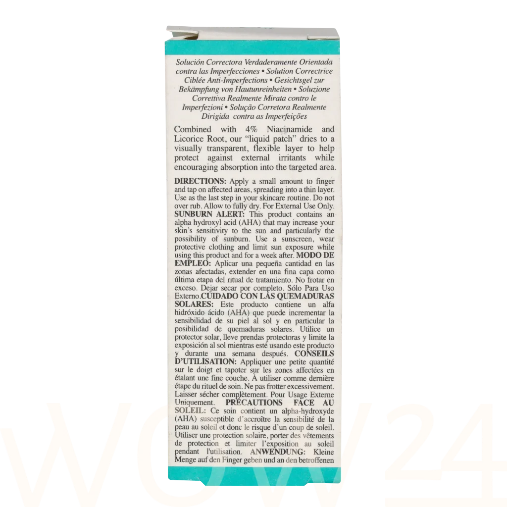 Kiehl's Kiehl's  Truly Targeted Blemish-Clearing Solution 15 ml vietinės priežiūros priemonė