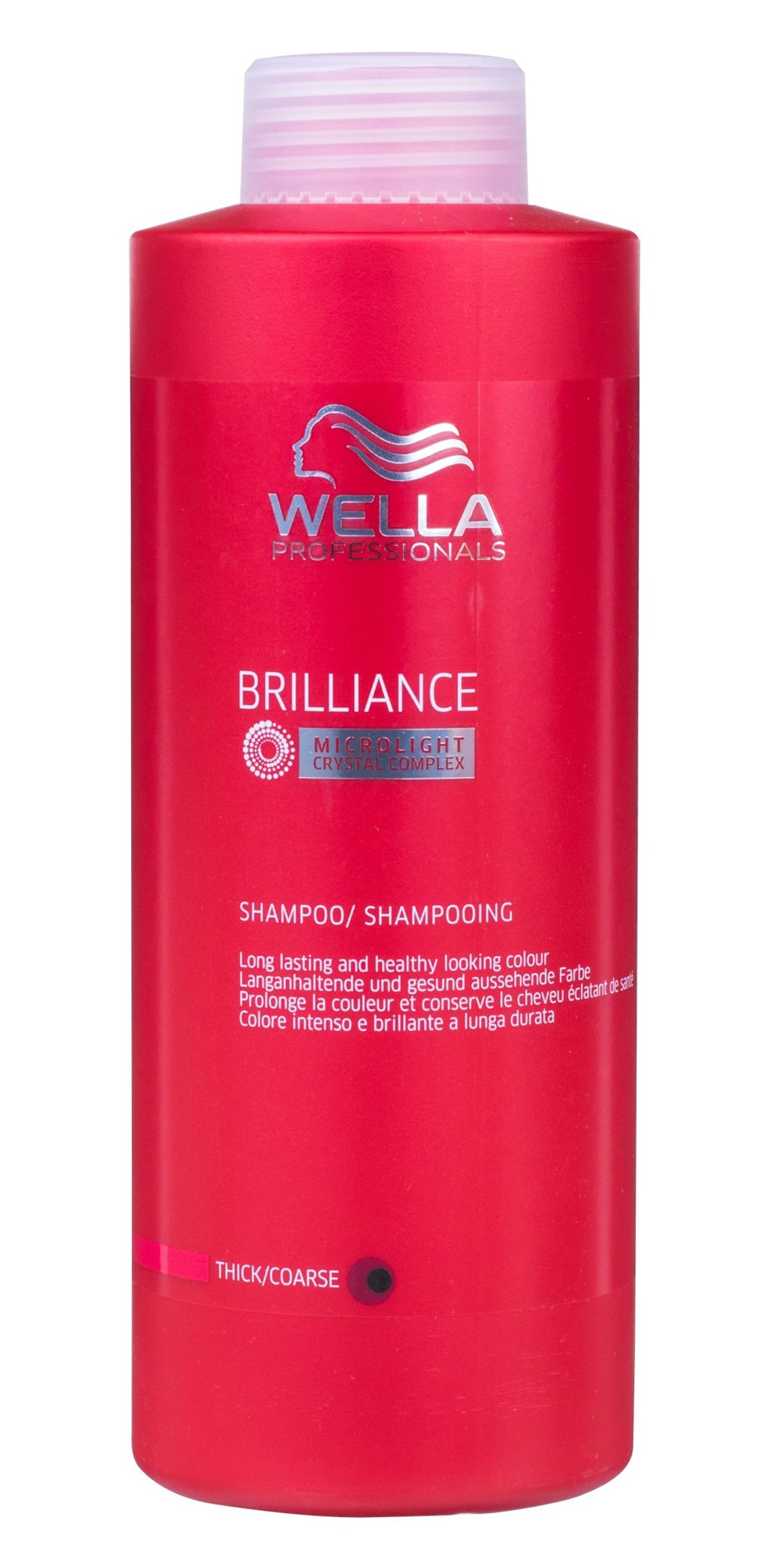 Wella Brilliance Thick Hair 1000ml šampūnas
