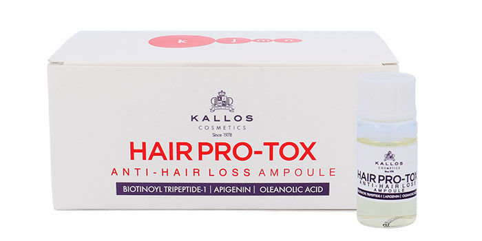 Kallos Cosmetics Hair Pro-Tox Ampoule priemonė nuo plaukų slinkimo