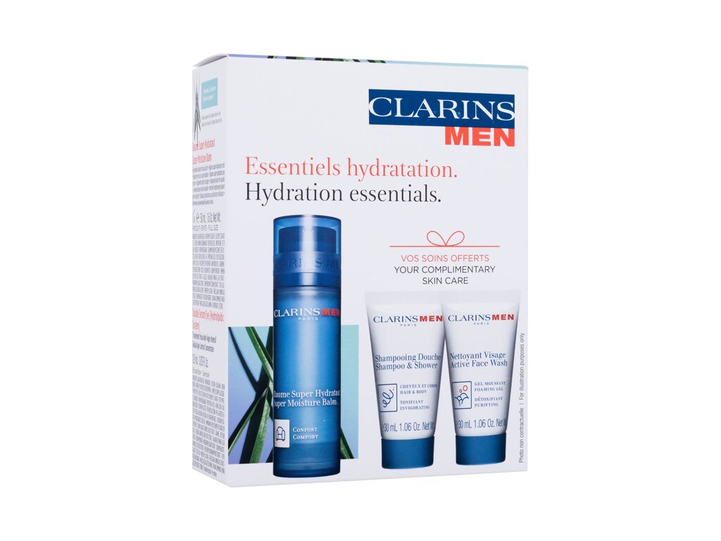 Clarins Men Hydration Essentials dieninis kremas