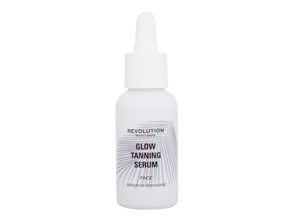 Makeup Revolution London Glow Tanning Serum veido apsauga