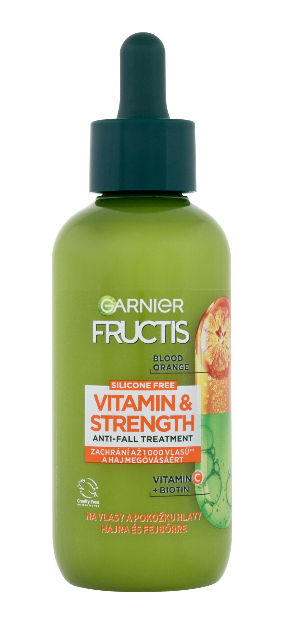 Garnier Fructis Vitamin & Strength Anti-Fall Treatment plaukų serumas