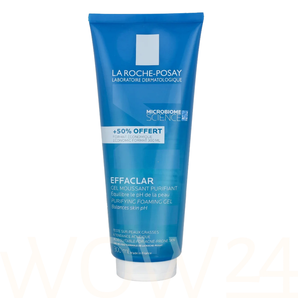 La Roche-Posay LRP Effaclar Purifying Foaming Gel 300 ml makiažo valiklis
