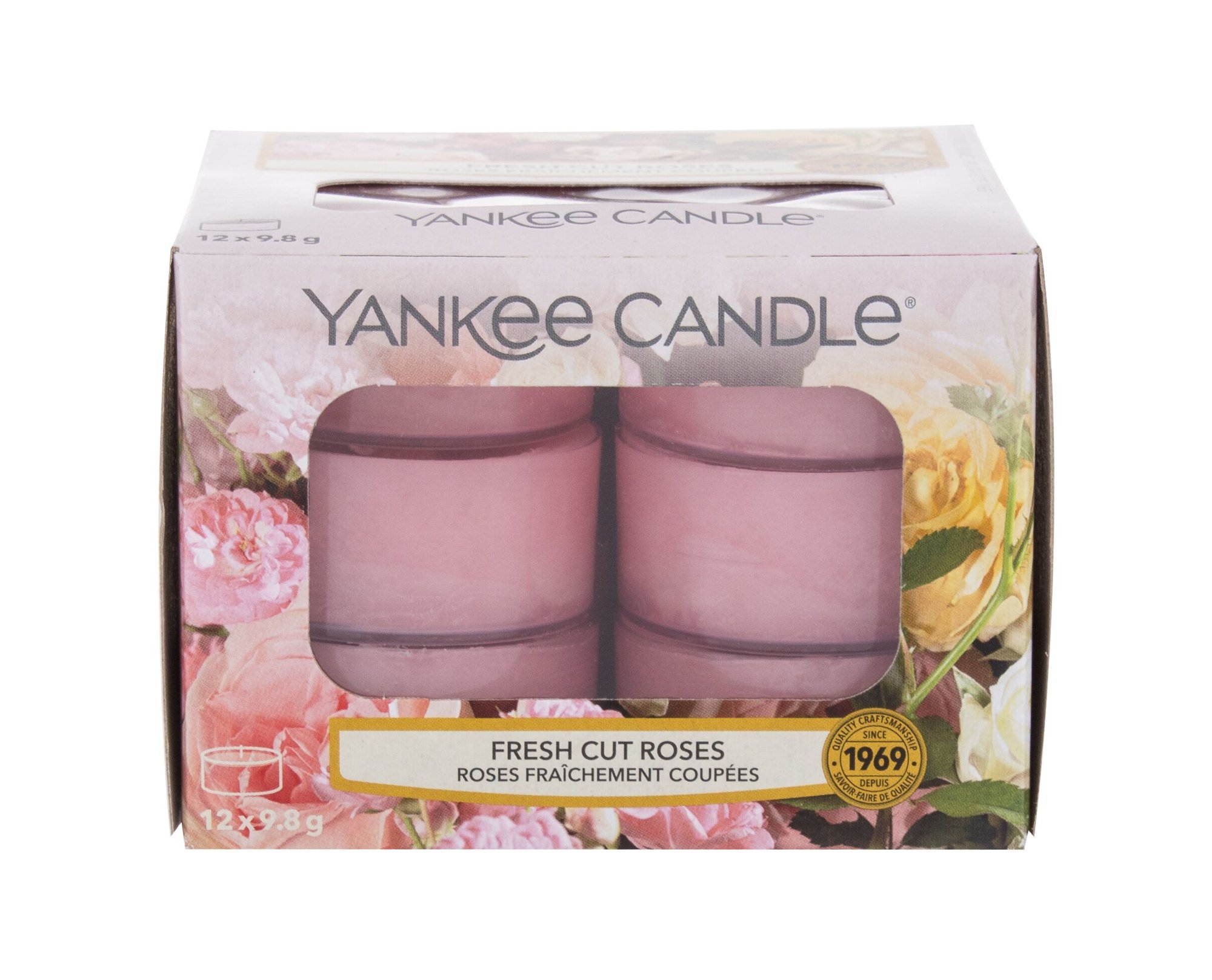 Yankee Candle Fresh Cut Roses 117,6g Kvepalai Unisex Scented Candle