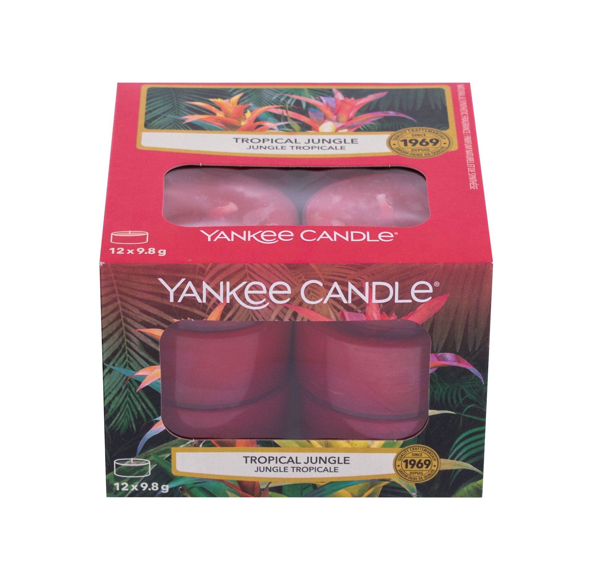 Yankee Candle Tropical Jungle 117,6g Kvepalai Unisex Scented Candle (Pažeista pakuotė)