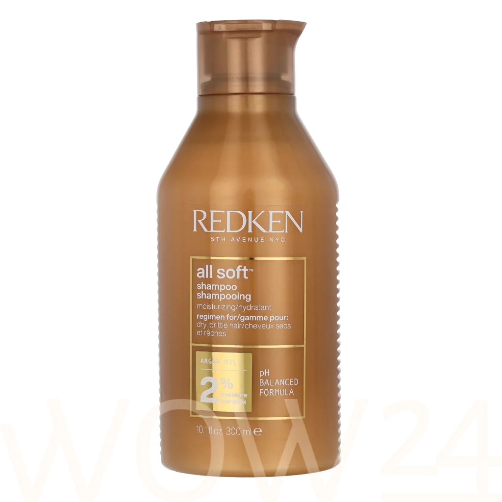 Redken Redken All Soft Shampoo 300 ml &scaron;ampūnas