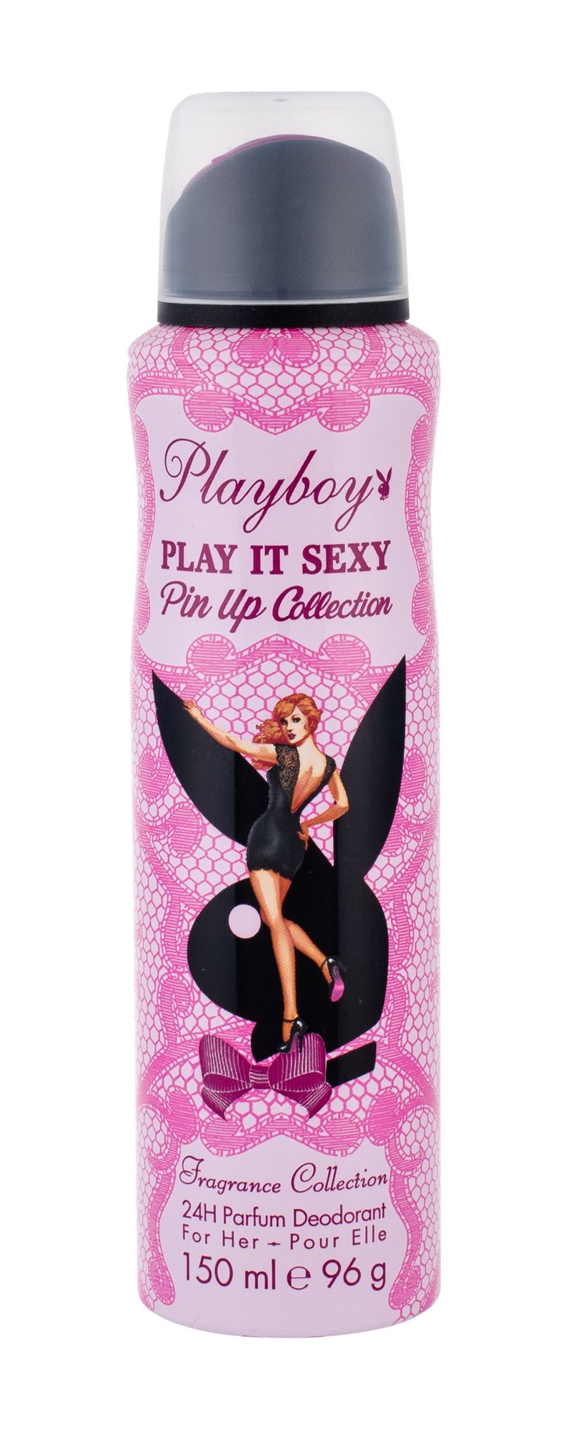 Playboy Play It Sexy Pin Up For Her 150ml dezodorantas (Pažeista pakuotė)