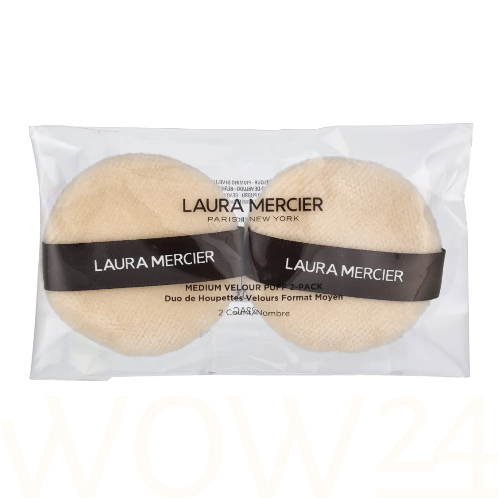 Laura mercier Laura Mercier Medium Velour Puff 2-Pack Makiažo &scaron;epetėlis Moterims
