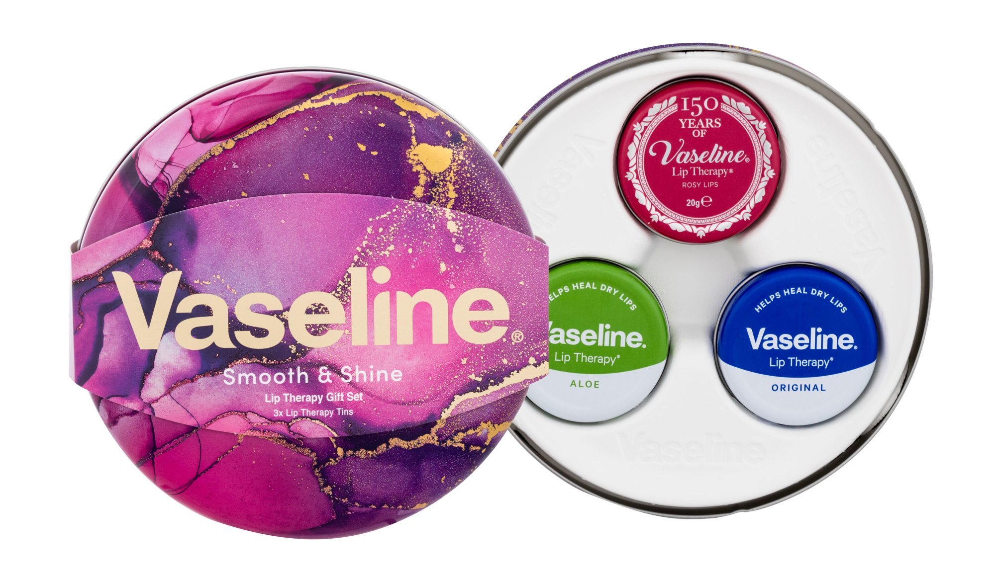 Vaseline Lip Therapy Smooth & Shine lūpų balzamas