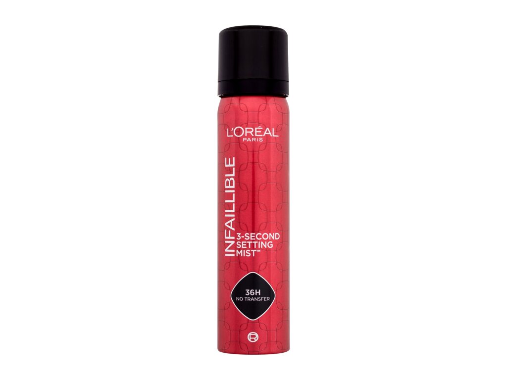 L`oreal Infaillible 3-Second Setting Mist Makiažo fiksatorius 75 ml Damaged box