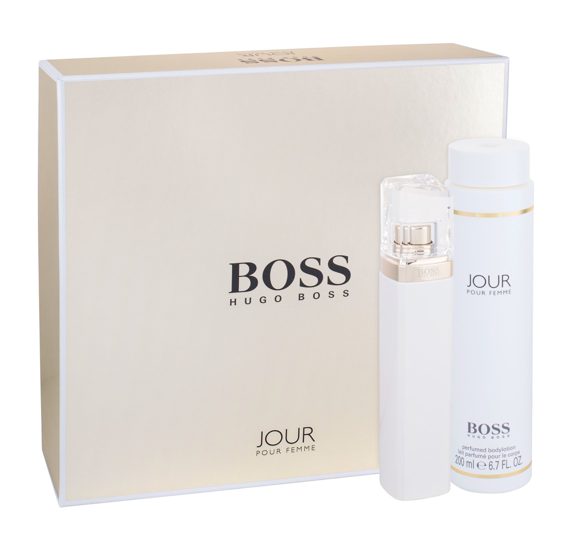 Hugo Boss Jour Pour Femme 75ml Edp 75 ml + 200 ml Body lotion Kvepalai Moterims EDP Rinkinys