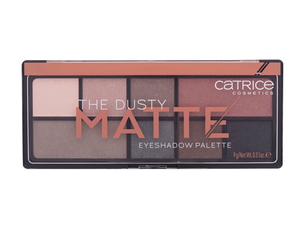 Catrice The Dusty Matte Eyeshadow Palette šešėliai