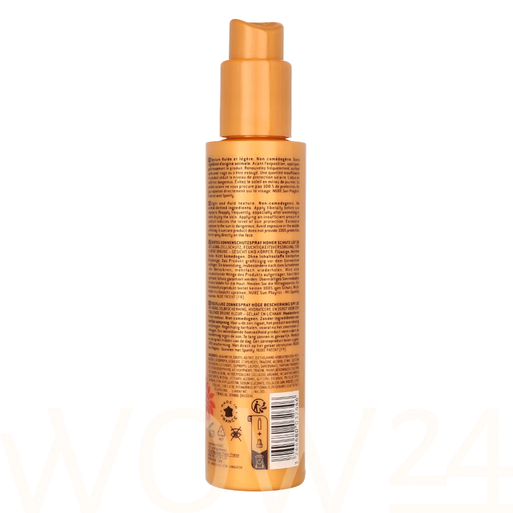 Nuxe Nuxe Sun Spray SPF30 150 ml įdegio losjonas