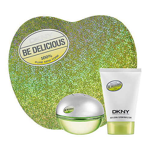 DKNY Be Delicious 50ml Edp 50ml + 100ml Body lotion Kvepalai Moterims EDP Rinkinys (Pažeista pakuotė)