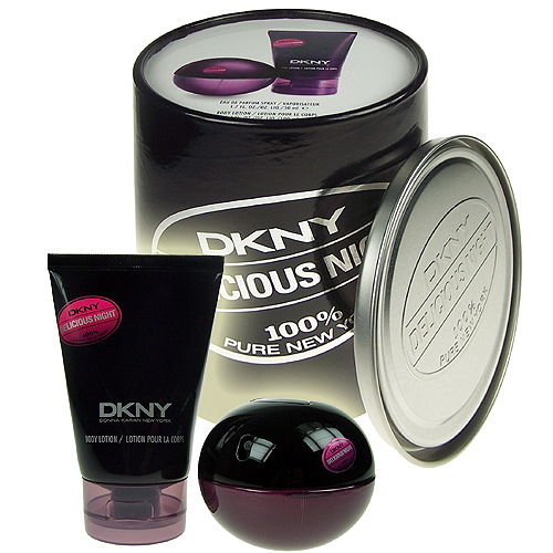 DKNY Be Delicious Night 50ml Edp 50ml + 100ml Body lotion Kvepalai Moterims EDP Testeris Rinkinys