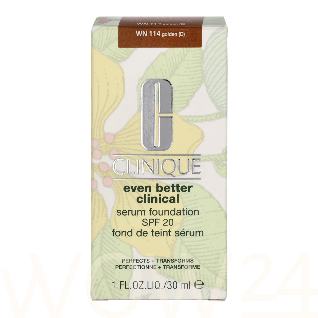 Clinique Even Better Clinical Serum Foundation Spf 20 Wn 114 Golden makiažo pagrindas