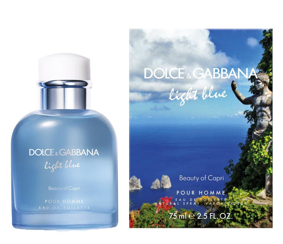 Dolce & Gabbana Light Blue Beauty of Capri 125ml Kvepalai Vyrams EDT Testeris
