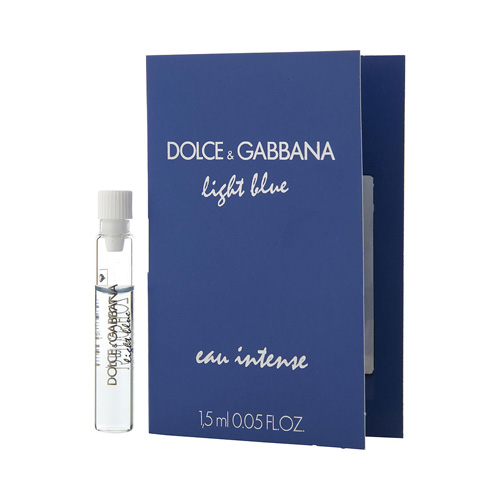 Dolce&Gabbana Light Blue Eau Intense Pour Homme 1.5 ml kvepalų mėginukas Vyrams EDP
